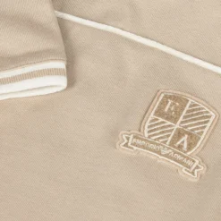 Emporio Armani Boys Beige Cotton Crest T-Shirt Hot
