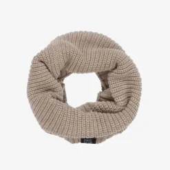 Mayoral Boys Beige Cotton Knit Snood