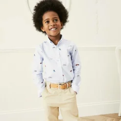 Il Gufo Boys Beige Elasticated Belt Clearance
