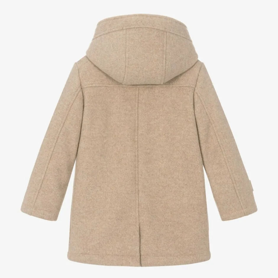 Mayoral Boys Beige Felted Duffle Coat Clearance