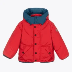 Moncler Enfant Boys Beige Fleece & Down Reversible Jacket Best