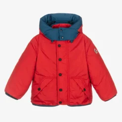 Moncler Enfant Boys Beige Fleece & Down Reversible Jacket Best