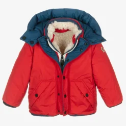 Moncler Enfant Boys Beige Fleece & Down Reversible Jacket Best