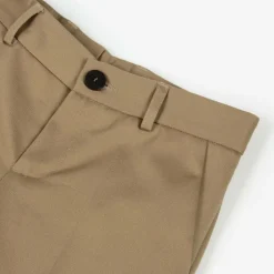 Versace Boys Beige Gabardine Trousers Clearance