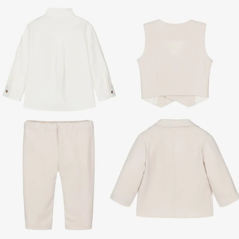 Andreeatex Boys Beige Jersey Suit Best