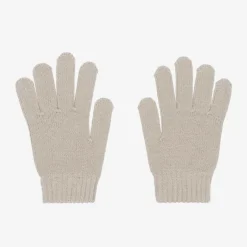 Mayoral Boys Beige Knitted Gloves Outlet