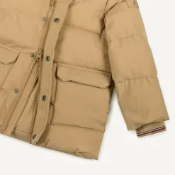 Tommy Hilfiger Boys Beige Puffer Coat Hot
