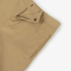 Burberry Boys Beige Twill Trousers Outlet