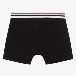 BOSS Boys Black & Beige Boxer Shorts (2 Pack) Discount