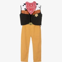Souza Boys Black & Beige Sheriff Costume Outlet