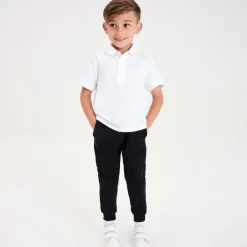 Childrensalon Essentials Boys Black & Grey Organic Joggers (2 Pack) Best