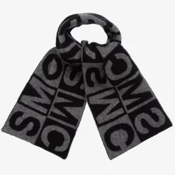 Stella McCartney Kids Boys Black & Grey SMC Scarf Sale