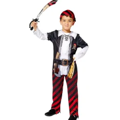 Dress Up by Design Boys Black & Red Pirate Costume Discount
