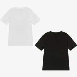 BOSS Boys Black & White T-Shirts (2 Pack) Sale