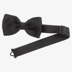 Milledeux Boys Black Bow Tie (10cm) Hot