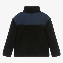 Timberland Boys Black Fleece Zip-up Top Best