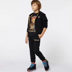 Timberland Boys Black Graphic T-Shirt Discount