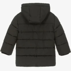 Mayoral Boys Black Hooded Puffer Coat Sale