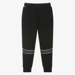 BOSS Boys Black Jersey Joggers Hot
