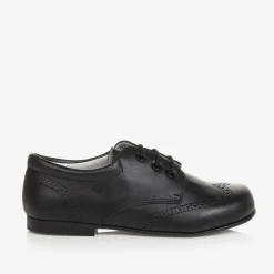 Childrens Classics Boys Black Leather Brogues Online
