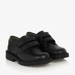 Geox Boys Black Leather Shoes Best