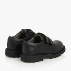 Geox Boys Black Leather Shoes Best