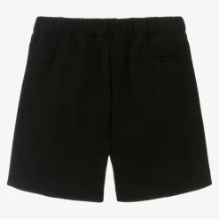 Versace Boys Black Milano Jersey Shorts Sale