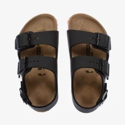 Birkenstock Boys Black Milano Sandals Online