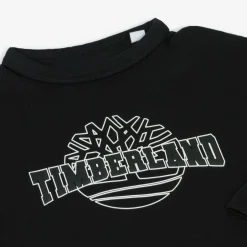 Timberland Boys Black Organic Cotton Top Discount