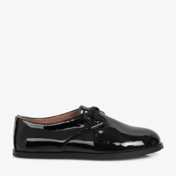 Age of Innocence Boys Black Patent Leather Shoes New