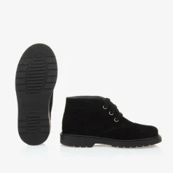 Naturino Boys Black Suede Leather Ankle Boot Online