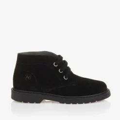 Naturino Boys Black Suede Leather Ankle Boot Online