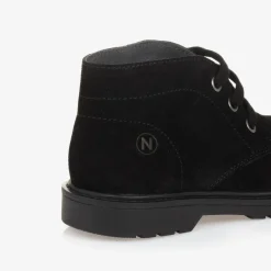Naturino Boys Black Suede Leather Ankle Boot Online