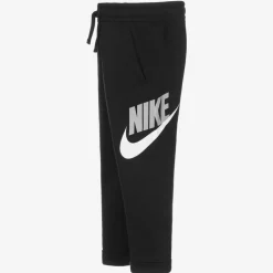 Nike Boys Black Swoosh Logo Joggers Outlet