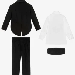 Beau KiD Boys Black Tuxedo Suit Clearance