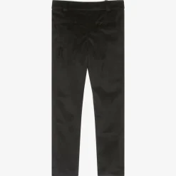 Foque Boys Black Velvet Trousers