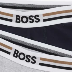 BOSS Boys Blue & Grey Boxer Shorts (2 Pack) Online