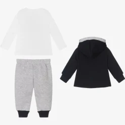 Caramelo Kids Boys Blue & Grey Tracksuit Set Hot
