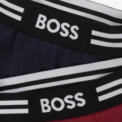 BOSS Boys Blue & Red Boxer Shorts (2 Pack) Online