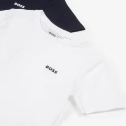 BOSS Boys Blue & White T-Shirts (2 Pack) Online