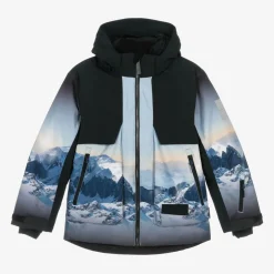 Molo Boys Blue Alpine Mountain Ski Jacket Discount