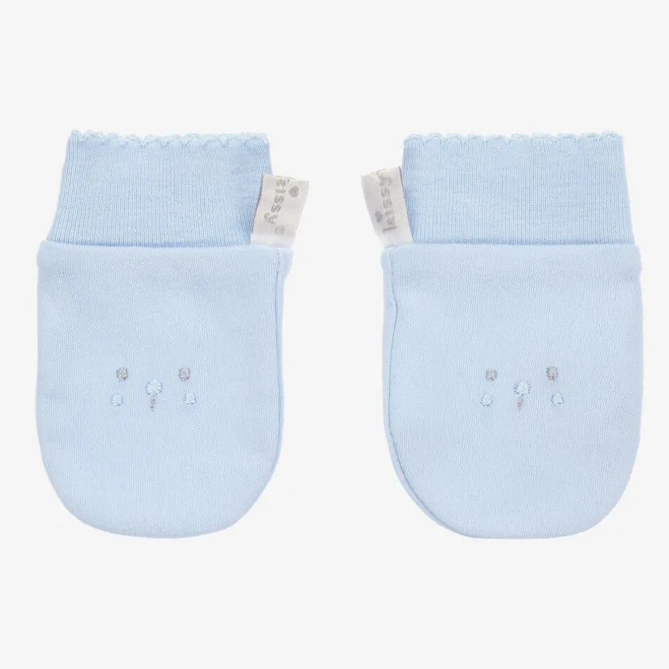 Kissy Kissy Boys Blue Beary Best Friends Scratch Mittens Online