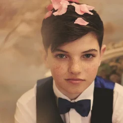 Milledeux Boys Blue Bow Tie (10cm) Best