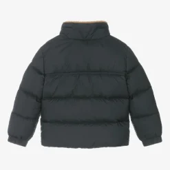 Moncler Enfant Boys Blue Cayden Jacket Clearance