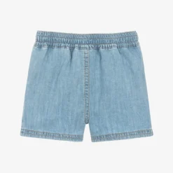 Dolce amp; Gabbana Boys Blue Chambray DG Shorts Best