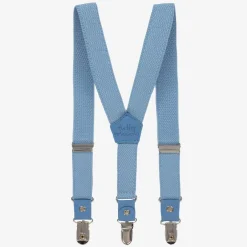 Tutto Piccolo Boys Blue Clip-On Braces Clearance