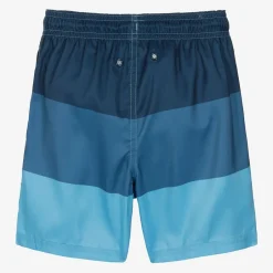 Playshoes Boys Blue Colourblock Swim Shorts (UPF40+) Clearance