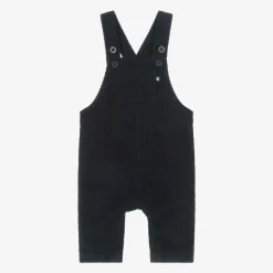 Petit Bateau Boys Blue Corduroy Dungarees Sale