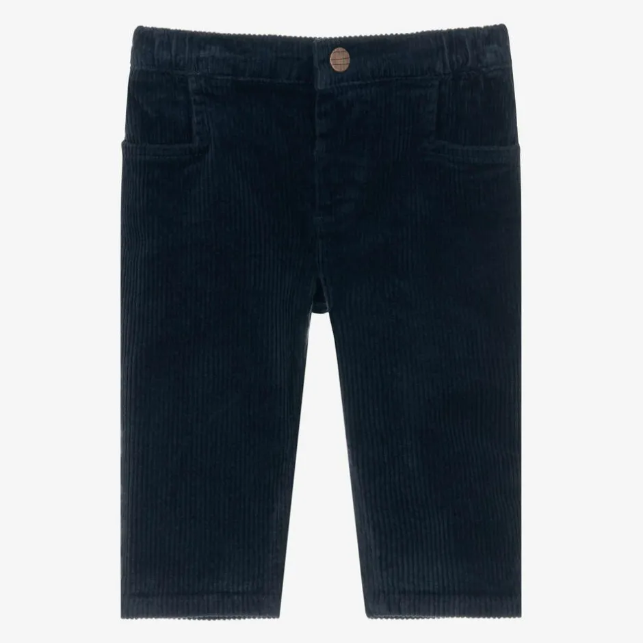 Carrément Beau Boys Blue Corduroy Trousers Hot