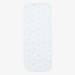 Kissy Kissy Boys Blue Cotton Beary Besties Burp Cloth (49cm) Hot